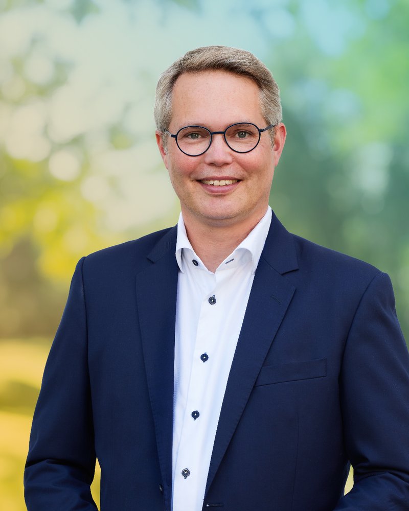 Porträt von Arno Steguweit, Bürgermeister von Glienicke/Nordbahn